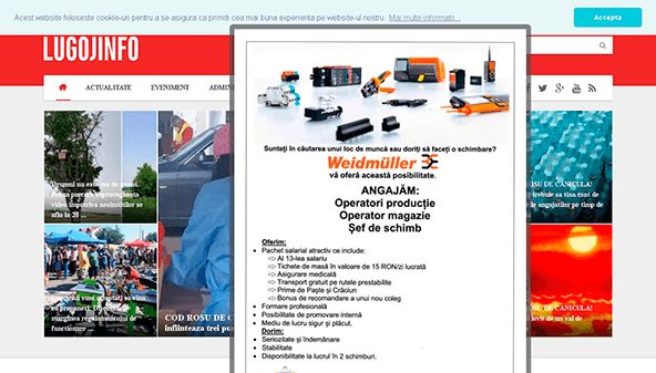 Informacje o zaczepach (lugojinfo.ro)