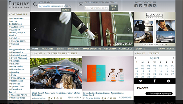Lyxig livsstil (luxurylifestyle.com)