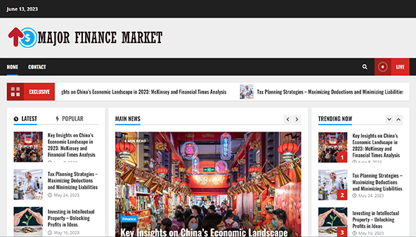 Główny rynek finansowy (majorfinancemarket.com)