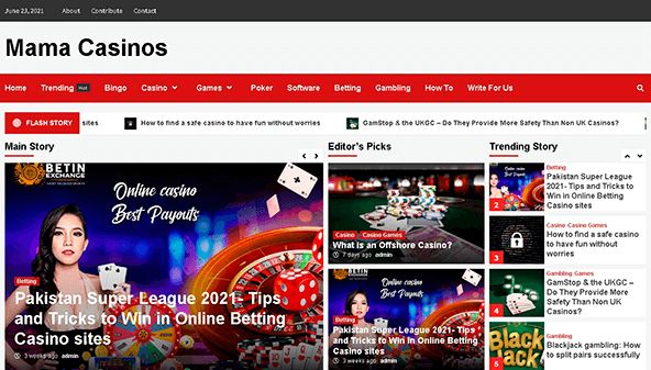 Mama kasinot (mamacasinos.com)