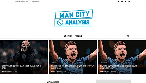 Аналіз Ман Сіті (mancityanalysis.com)