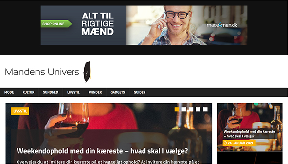 mandensunivers.dk