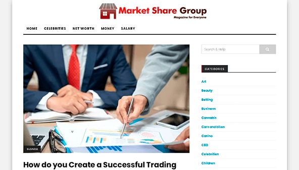 Grupp med marknadsandelar (marketsharegroup.com)