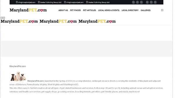 حيوان أليف في ولاية ماريلاند (marylandpet.com)