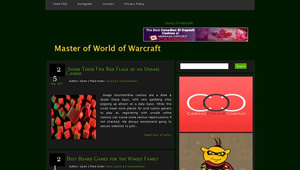 Master of World of Warcraft (masterofwarcraft.net)