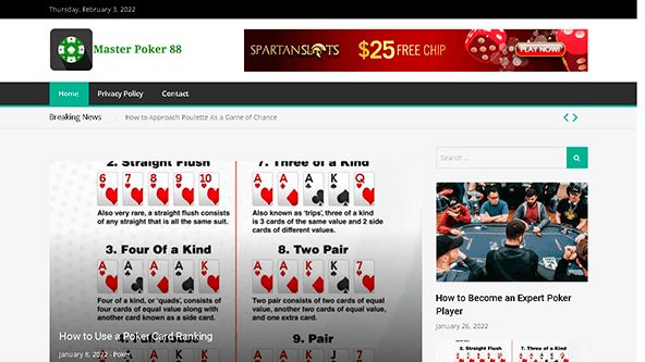 Master pokeri 88 (masterpoker88qq.com)