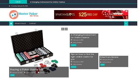 Master pokeri 88 voittaa (masterpoker88win.com)