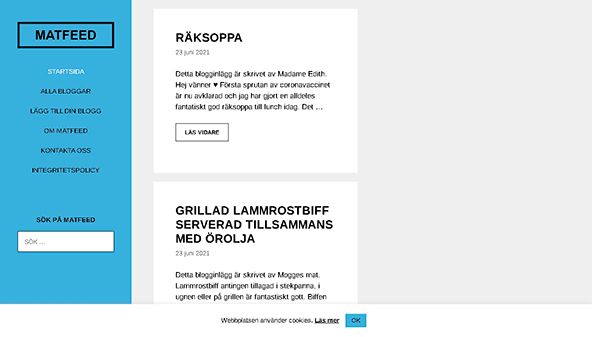 Matfeed (matfeed.nu)