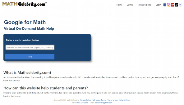 mathcelebrity.com