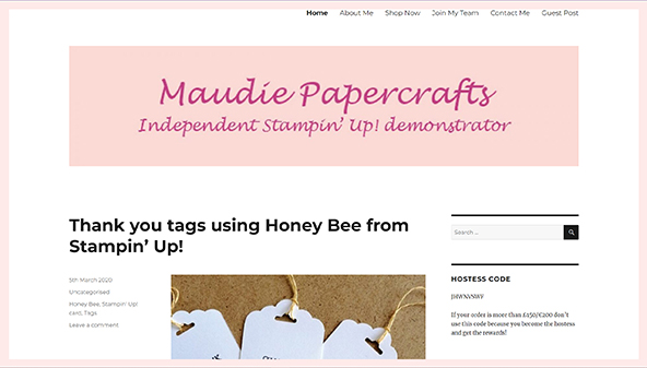 Maudie popieriaus dirbiniai (maudiepapercrafts.com)