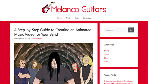 melanconguitars.com