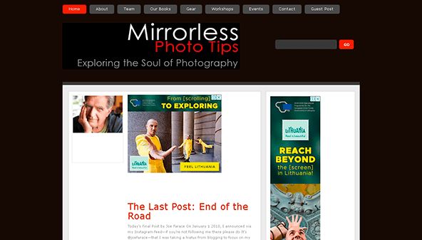 Spegellösa fototips (mirrorlessphototips.com)