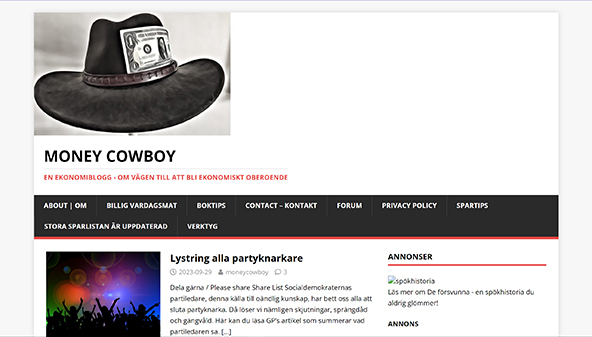 Cowboy dei soldi (moneycowboy.net)
