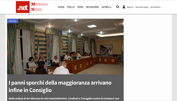 Montenero nyheter (monteneronotizie.net)