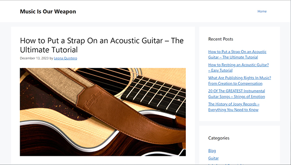 musicisourweapon.org
