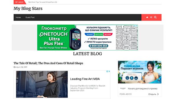 A blogom csillagai (myblogstars.com)