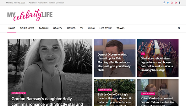 Az én híresség életem (mycelebritylife.co.uk)