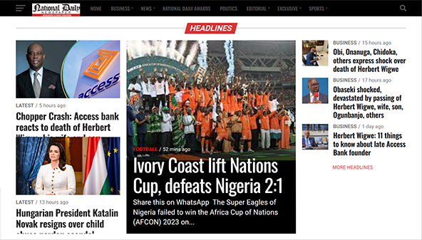 nationaldailyng.com