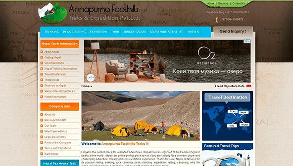 Непал відпочинок трекінг (nepalholidaystrekking.com)