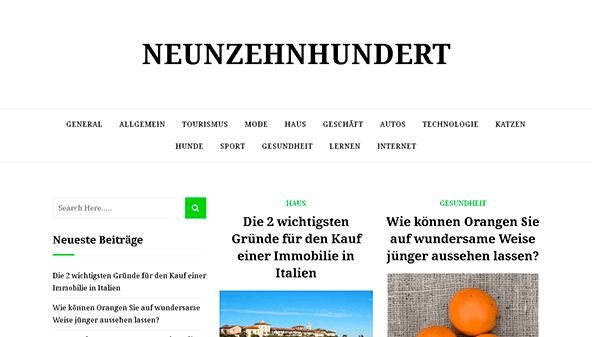 Девятьсот (neunzehnhundert.org)