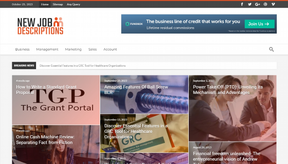 newjobdescriptions.com