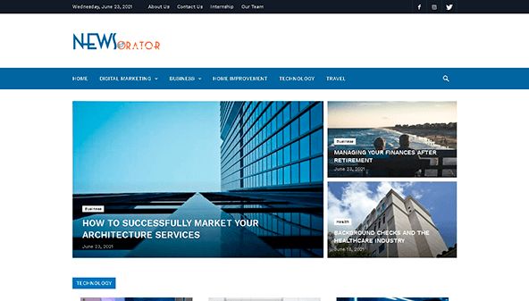 News orator (newsorator.com)