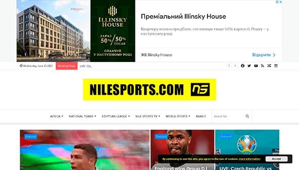 Nile sports (nilesports.com)