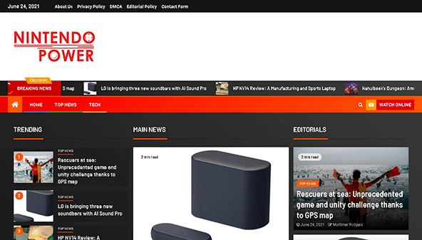 Сила Нинтендо (nintendo-power.com)