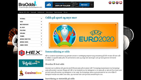 Boas Odds (Noruega) (no.braodds.com)
