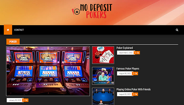 Pokers utan insättning (nodepositpokers.com)