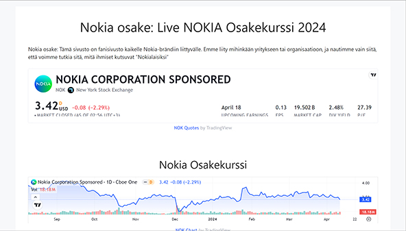nokia-osake.fi