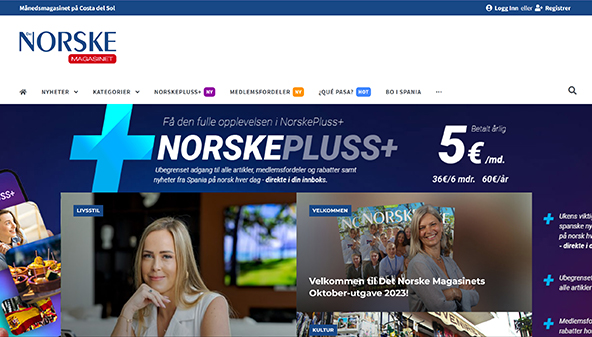 Revista norueguesa (norskemagasinet.com)