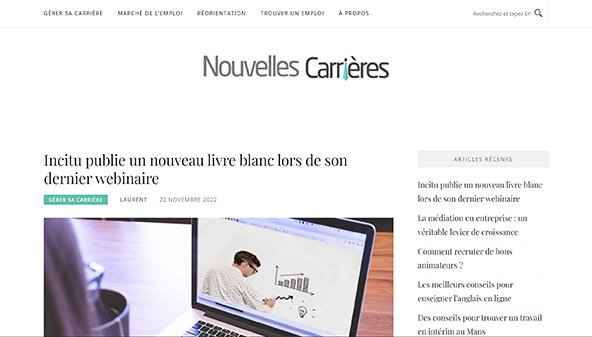 Nyheter Karriere (nouvelles-carrieres.fr)