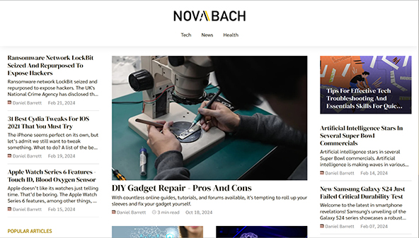novabach.com