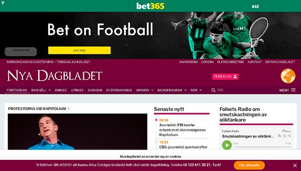 Nuovo quotidiano (nyadagbladet.se)