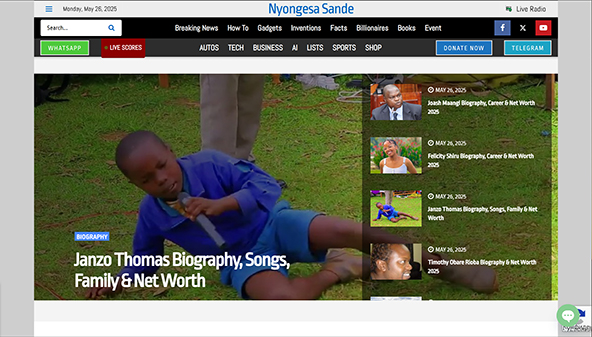 nyongesasande.com