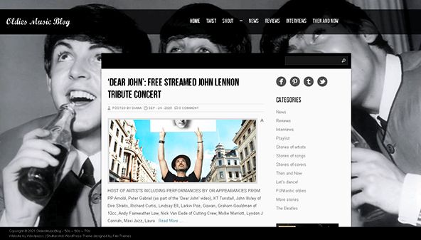 Oldies zenei blog (oldiesmusicblog.com)