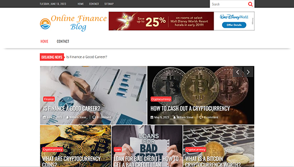 Blog o finansach online (onlinefinanceblog.com)