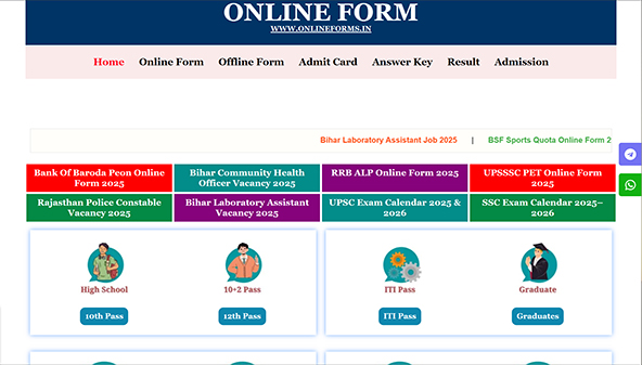onlineforms.in