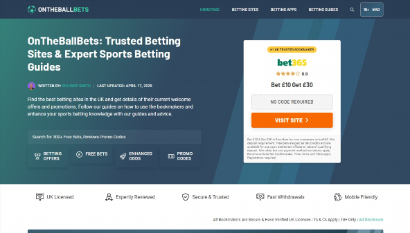 ontheballbets.com