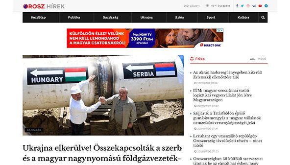 Notizie russe (oroszhirek.hu)