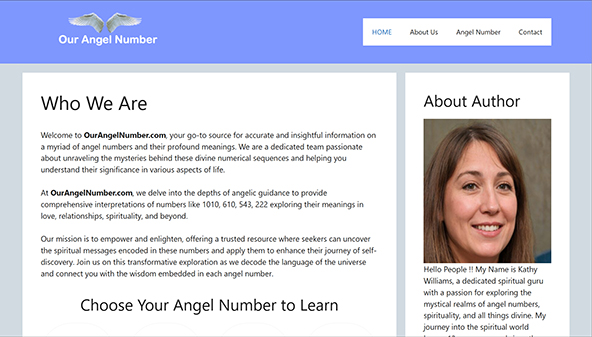 ourangelnumber.com