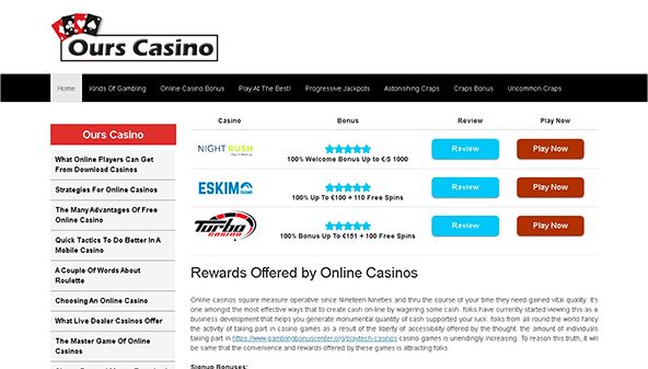 Vårt kasino (ours-casino.com)