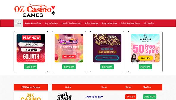 Oz kasinospel (ozcasinogames.com)