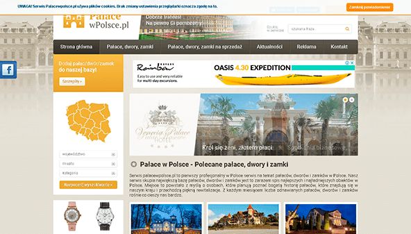 Rūmai Lenkijoje (palacewpolsce.pl)