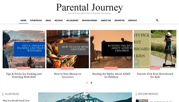 Szülői utazás (parentaljourney.com)