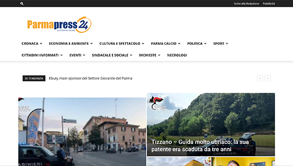 Imprensa de Parma 24 (parmapress24.it)