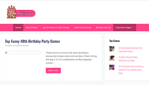 Party games (partygamesforall.com)