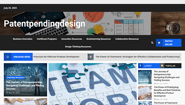 patentpendingdesign.com