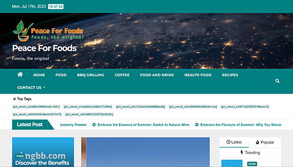 peaceforfoods.com